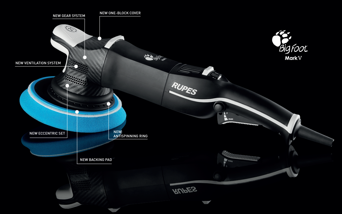 RUPES LHR15 Mark V BigFoot Dual Action Polisher