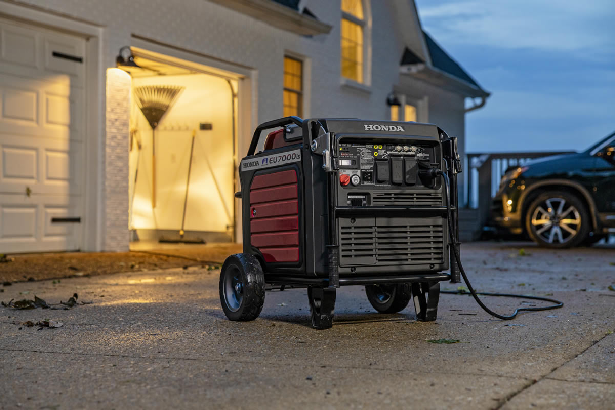 Honda EU7000iS Generator Location 1