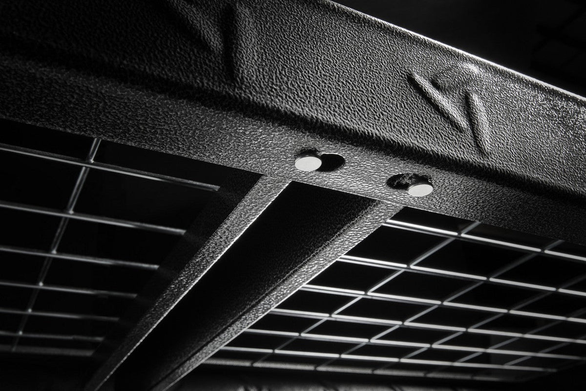 77" Wide Heavy Duty Rack with Four 24" Deep Shelves