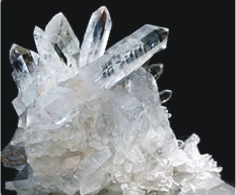 Unpure Silica Crystals shown here